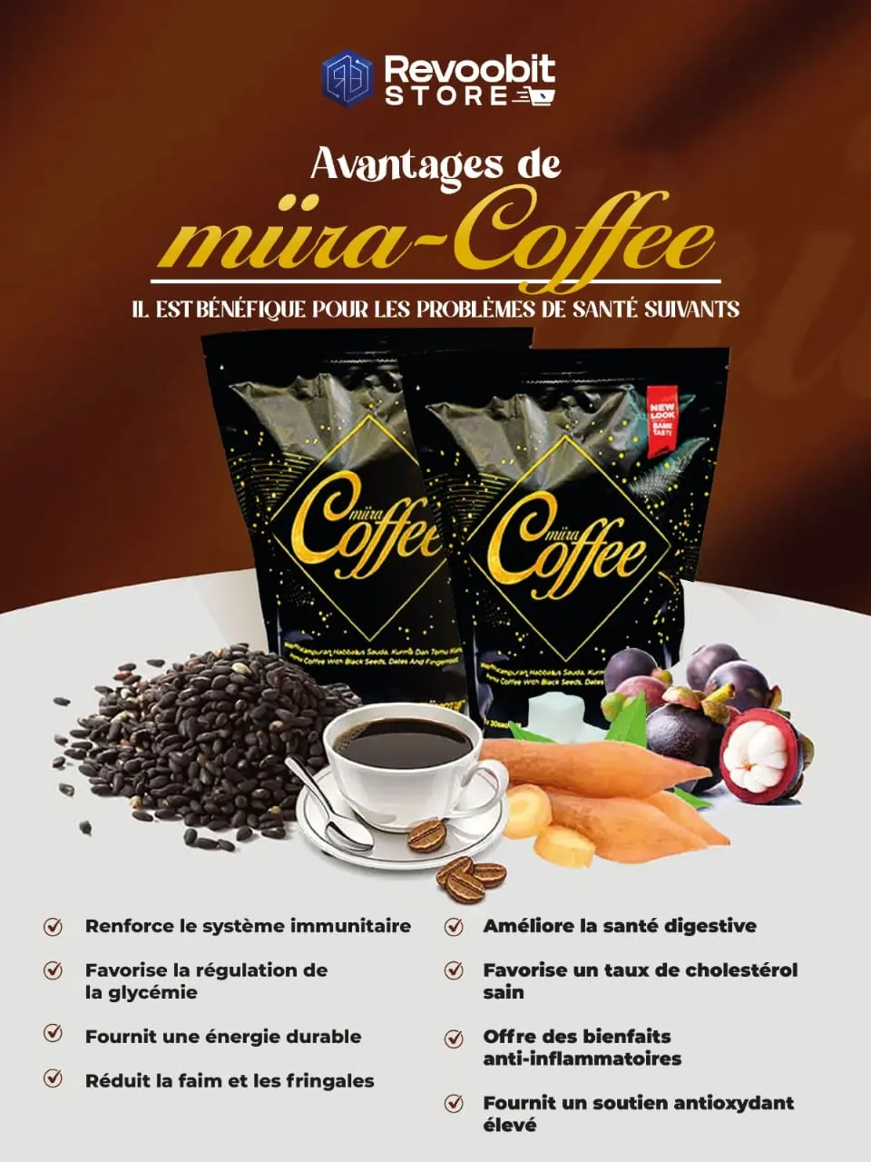 Miira Coffee – Le café bien-être naturel
